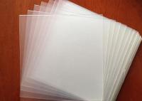 D'identification de carte anti A3 0.10mm PETG feuille claire statique de la production