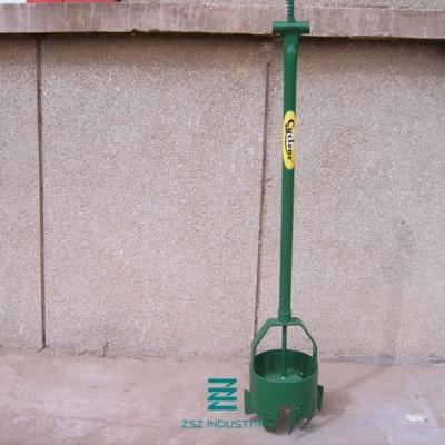 Special Green Ground Screw Anchors Hot Dipped Galvanizing Easy Installation