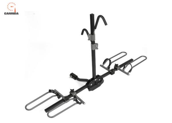 Easy Storage Outdoor Car Accessories 2 Bike Car Rack Hitch Mount Platform