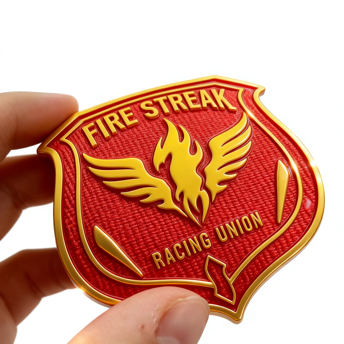 Custom Embroidered Patches Heat Transfer Designed for Durable Washable with Multiple Color Options for Ski Wear and Uniforms