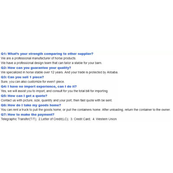 La parada durable del caballo de 10 pies afronta la puerta de granero doble de la puerta holandesa que entrelaza