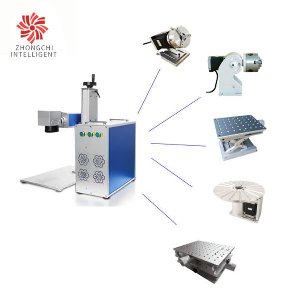 Mini Portable Desktop Laser Marking Machine 50Hz On Brass