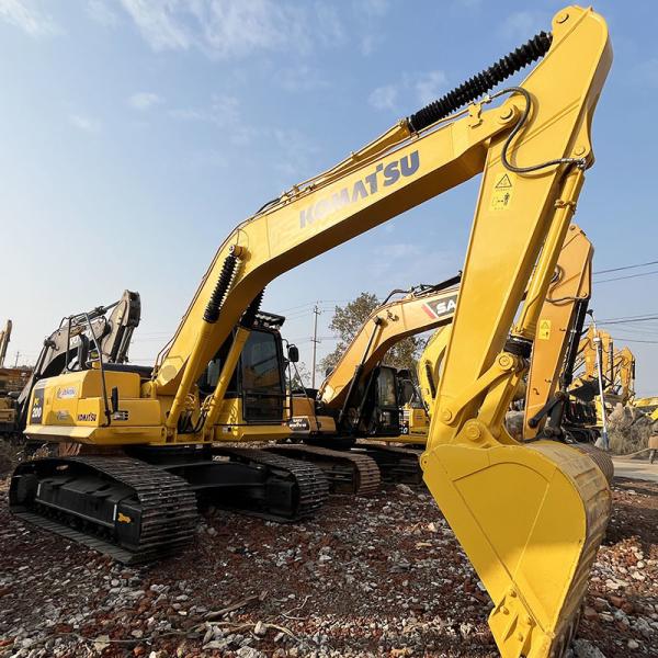 Imported Original Used Komatsu PC200-8MO Crawler Excavator 110kw Rated Power 20 Tonnage