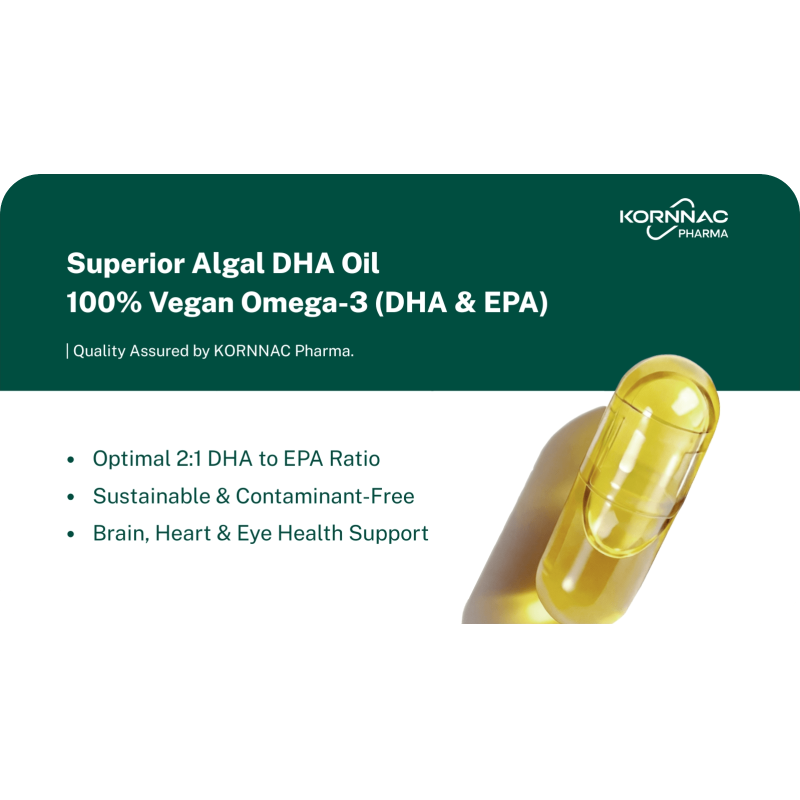 Algal DHA Oil Liquid Capsules