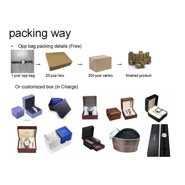 Наручные часы дела роскошные, многофункциональная задняя часть нержавеющей стали дозора