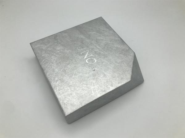 Custom Special-shaped Red Box with Logo Silver Foiled, Jewelry Box for Necklace Packing