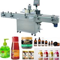 máquina de etiquetas autoadesiva plástica de vidro 50PCS/min de Bopp da cubeta de vinho 1phase