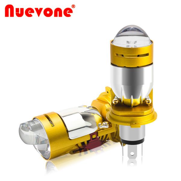 50W H4 Led Motorcycle Headlight High Brightness IP67 Waterpoof Plug And Play