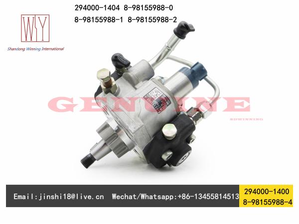 Denso Genuine Fuel Pump 294000-1400, 294000-1404 for Isuzu 8-98155988-4, 8-98155988-0, 8-98155988-1, 8-98155988-2