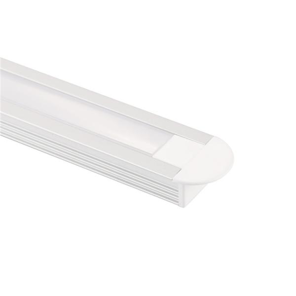 Kitchen Cabinet Led Aluminum Profile Channel , Recessed Led Plaster In Profile