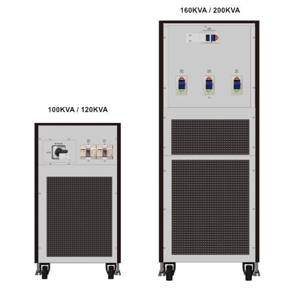 305-478VAC 24KW 30KVA UPS em linha fonte de alimentação ininterrupta de 3 fases