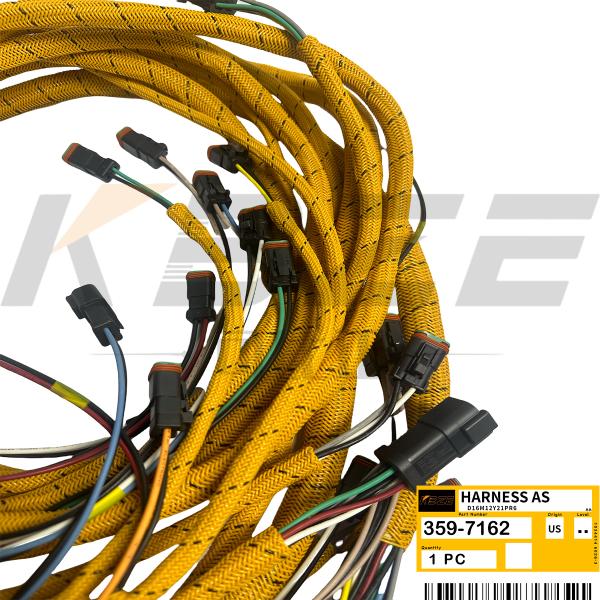 KBZE 3597162 359-7162 WIRING HARNESS AS-FRONT FOR CAT 950H 962H WHEEL LOADER