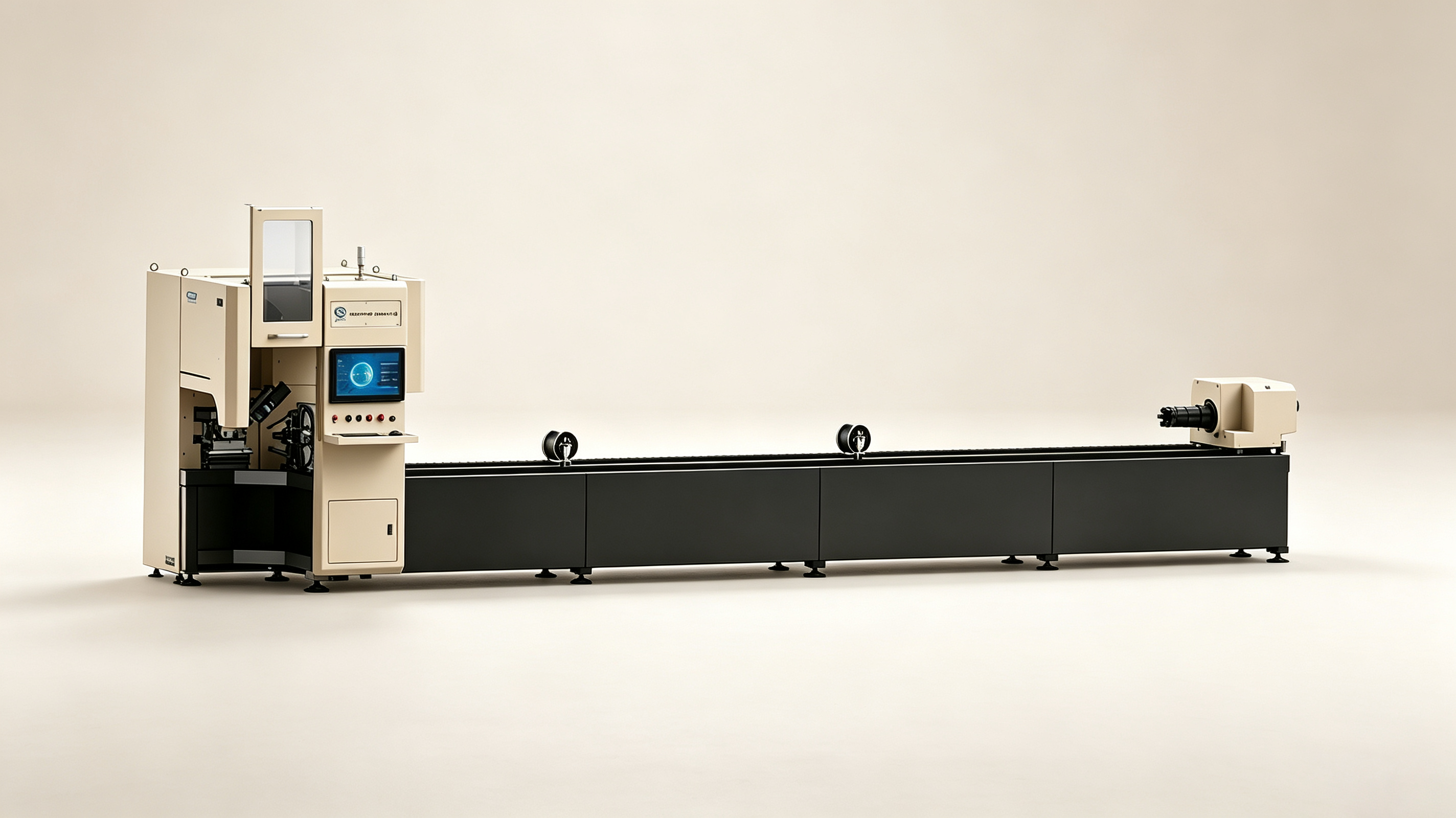 High Precision 5 Axis Laser Cutting Machine for Metal Pipe Cutting 0 - 60° Beveling and Hole Cutting