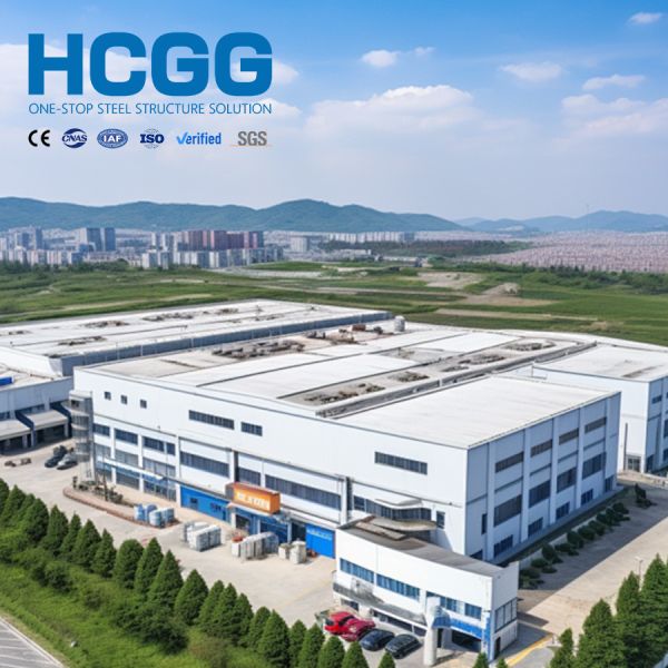 CE ISO Certified Prefabricated Steel Structure Building Industrial Warehouse Workshop Steel Frame Construction