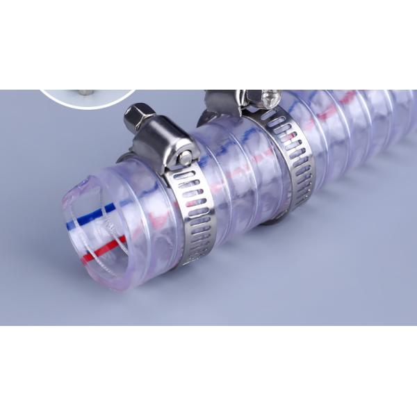 Water Suction PVC Steel Wire Reinforced Hose with Various Specifications Length 100m