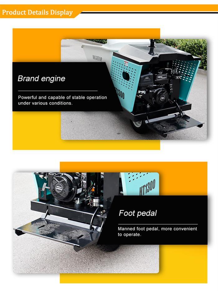 1300kg Load Capacity Gasoline Dump Truck with 6L Fuel Tank