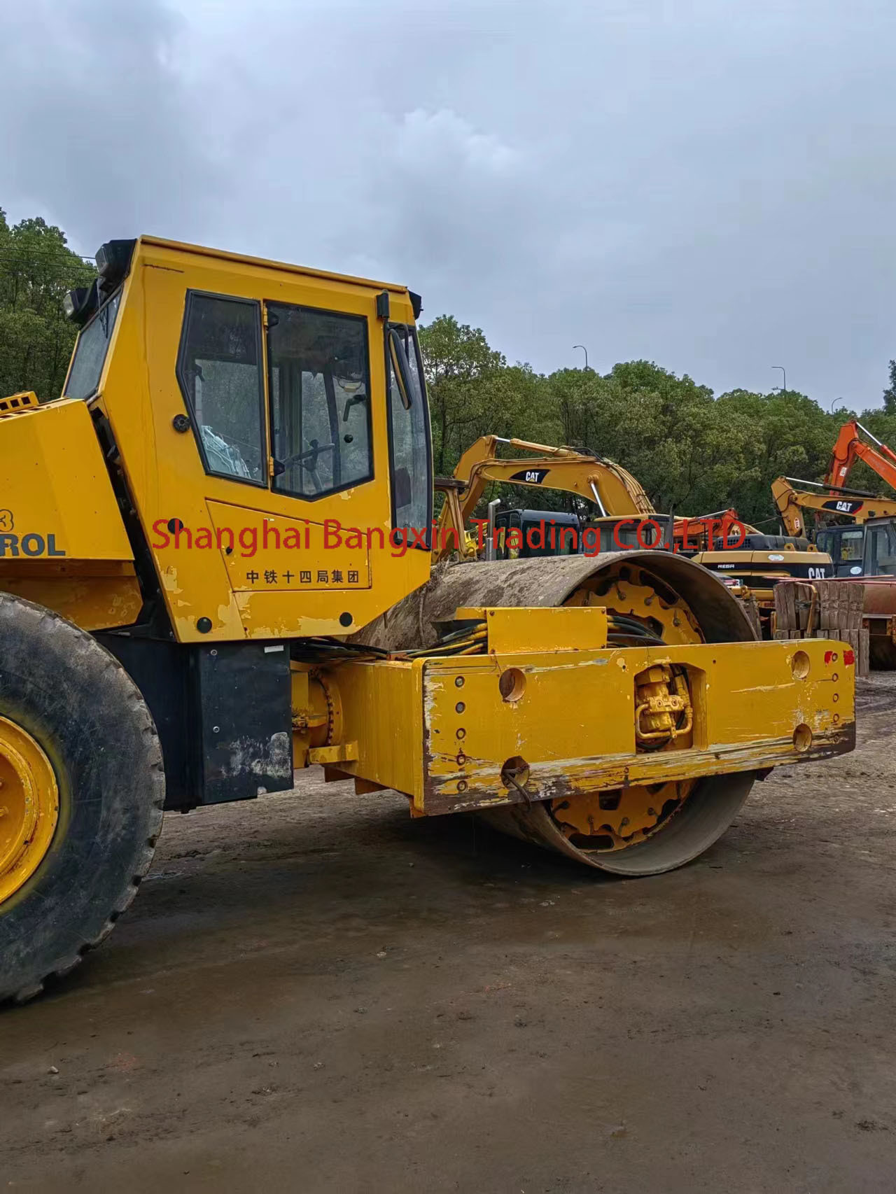 20ton BOMAG BW 217D-2 Road Roller with 30% Grade Ability and Made in Germany in 2010