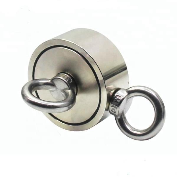 Tenedor de imán de pesca de doble cara con fuerza de tracción de 300 kg