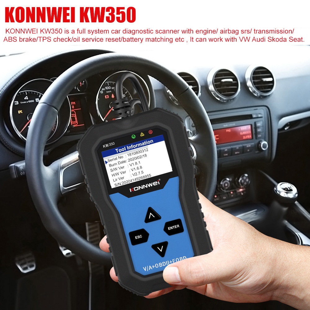 Свободное обновление OBD2 и инструмент диагностики системы блока развертки консервной банки полный для VAG
