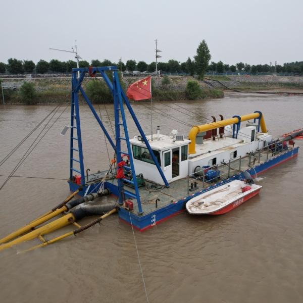 900m3/h Flow Rate Jet Suction Dredger For Small Rivers And Lakes