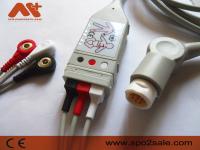 3 o paciente da ligação ECG cabografa 12 Pin Philips que M1500A usou o monitor paciente