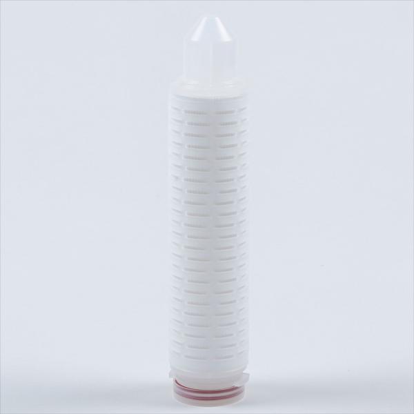 Glass Fiber Pleated Filter Cartridge For Food Beverage Air Prefiltration 1.5μM 40