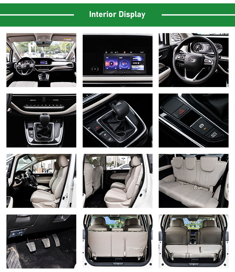 Полноприводный компактный электрический минивэн 7 Seater GAC Trumpchi M6 270T Manual Elite Edition