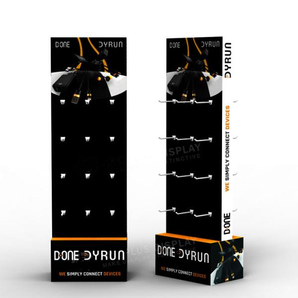 Retail Shops Cardboard Hook Display Box Custom Design Luxury Cardboard Cell Phone Box