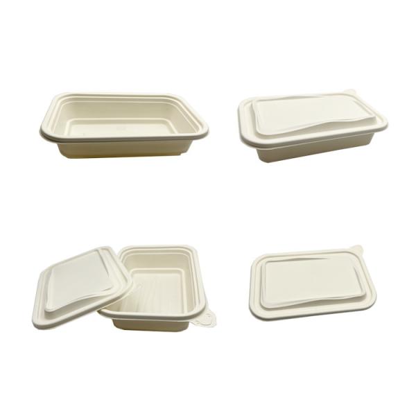 Thermoforming Biodegradable Plastic Sheet Polylactic PLA Disposable Food Containers