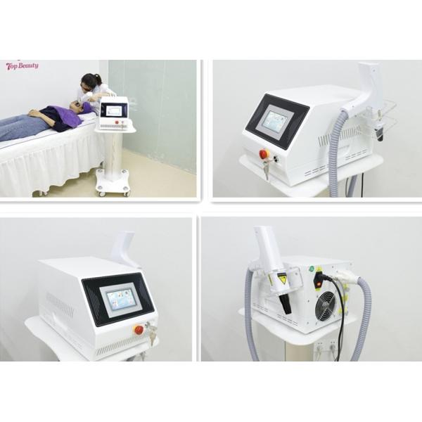 Portable 532nm 1320nm 1064nm Q cambió la eliminación de tatuajes de la máquina láser Nd Yag