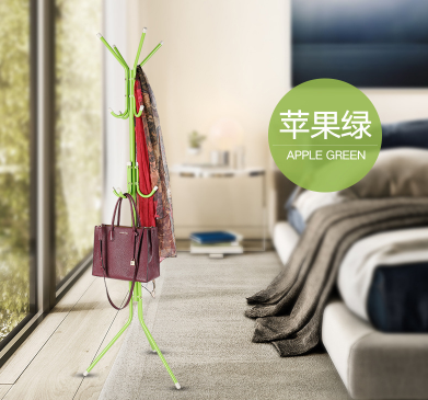 Round Tube 10kg Steel Clothes Hanger , Three Tier Steel Pipe Clothes Rack