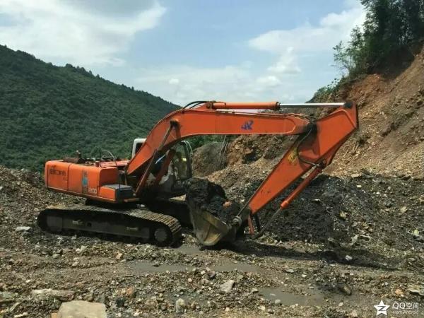20 motor de ISUZU da máquina escavadora de Hitachi da mão da tonelada segunda com repintar da manutenção