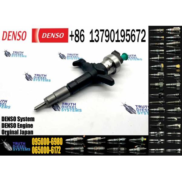 Inyector de combustible diesel de alta calidad 095000-6980 8-98011604-5 para Isuzu 4jj1 Inyector de motor de 3.0l