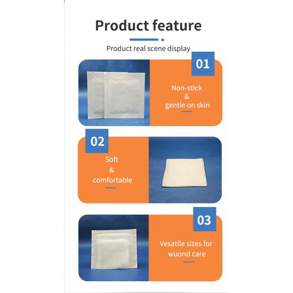Gauze Pads & Pieces Sterilizatiom Paper Packaging 40s 19X14 CF4408