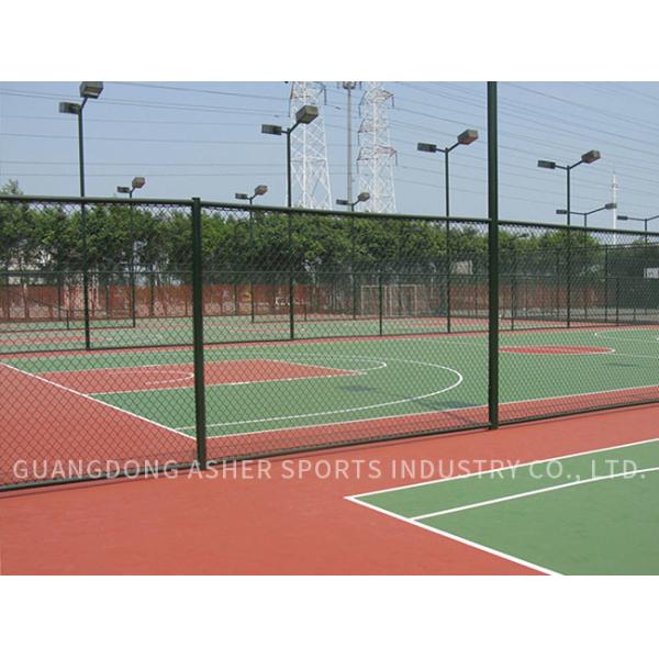 Сотрясите поглощая акриловый синтетический настил, анти- материал пола теннисного корта выскальзывания