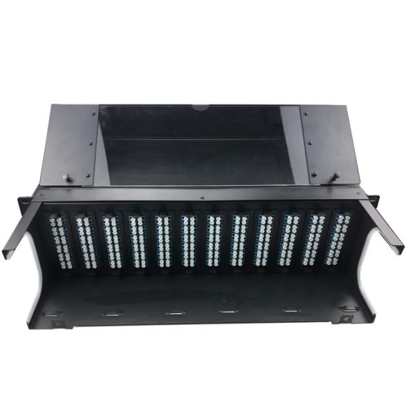 Холоднопрокатный Splitter PLC плиты 1U 2U LC APC UPC LGX для FTTH