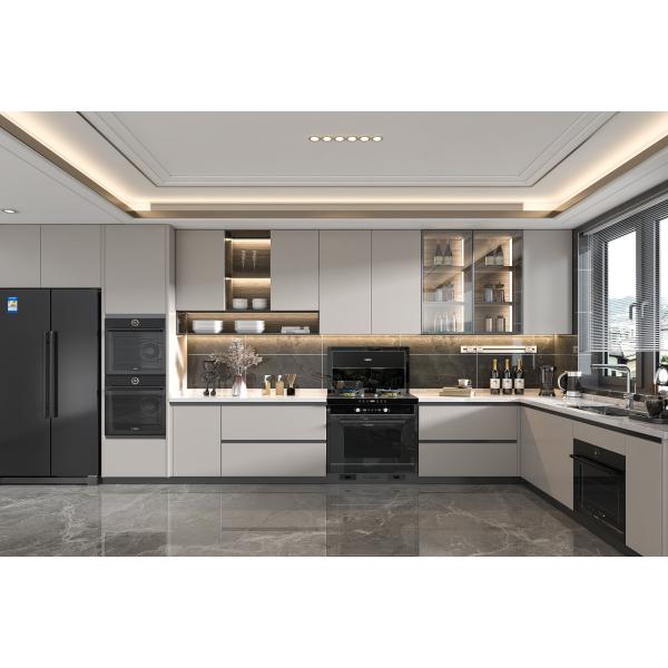 Modular Kitchen Cabinet with Drawer Basket for Residence Hotel