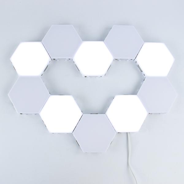 Lampes à capteur tactile modulaires hexagonales La solution d'éclairage de décoration intérieure ultime