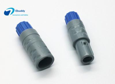 Os conectores plásticos circulares Redel PAG PRG 1P de Lemo da solda fêmea livram o soquete