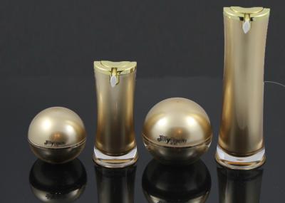 Plastic 50ml Shaped Ball Empty Makeup Bottles For Frosty Evening Cream