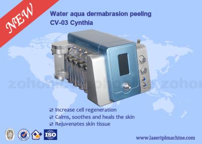 Dermabrasion do diamante dos cuidados com a pele da máquina do dermabrasion da água da máquina portátil do microdermabrasion hidro