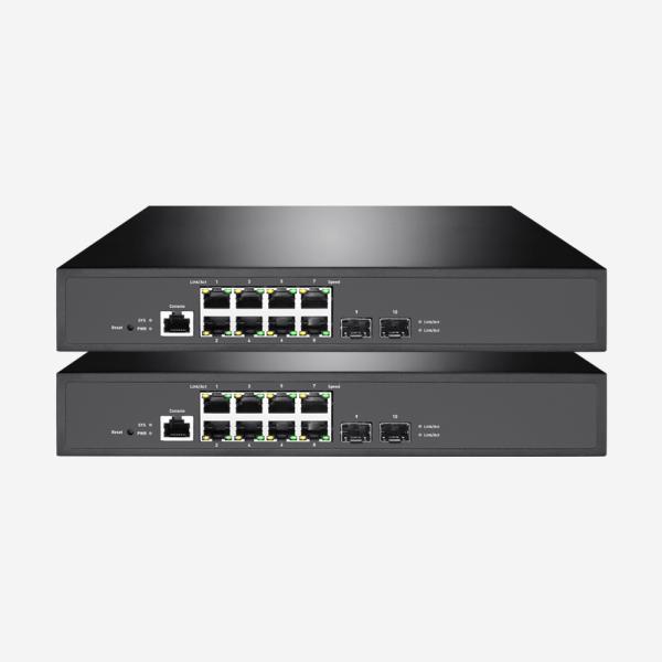 IEEE 802.3af/Atの層8G PoEの港2G SFP 1コンソールが付いている2つのプラス スイッチ