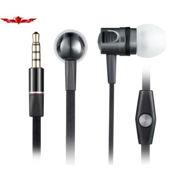 Wholesale 1.20M 3.5MM Wired HD Sound Performance Earphone With MIC For Samsung Galaxy S5