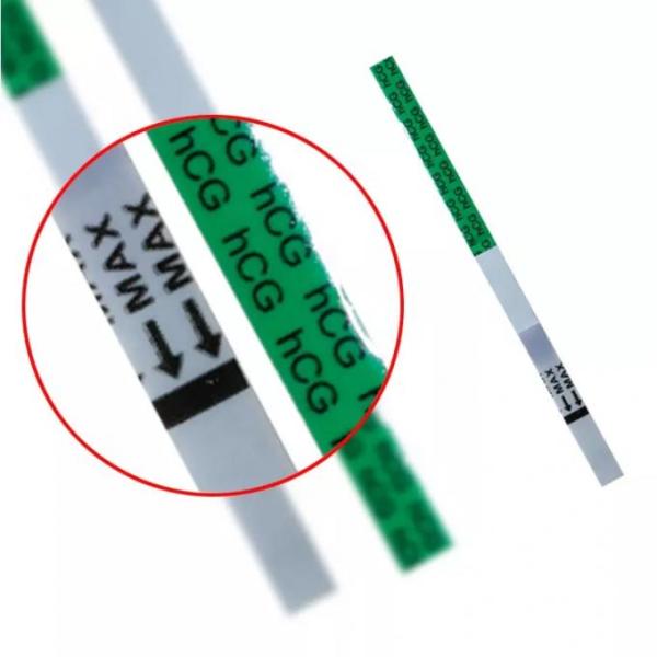 Мочи беременности шага CE набор прокладки теста IVD прокладки бумаги для теста медицинской HCG одного быстрый