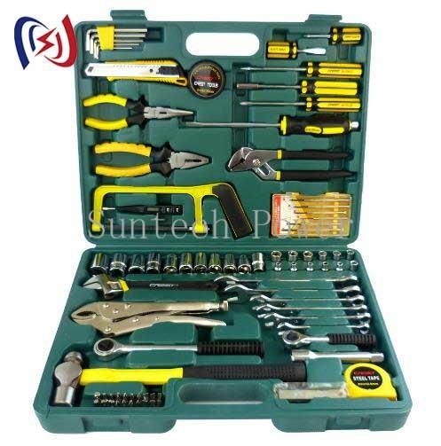 Electrical Maintenance Tool Set Wrench Vice Saw Hammer 81 Electrician Machine Repair Tool