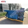 New 3 Axle Flat Bed Truck Semi Trailer Blue Color Tanzania 40 Tons Container Cargo Equipment Transport Support Customization Flatbed Semi Trailer
