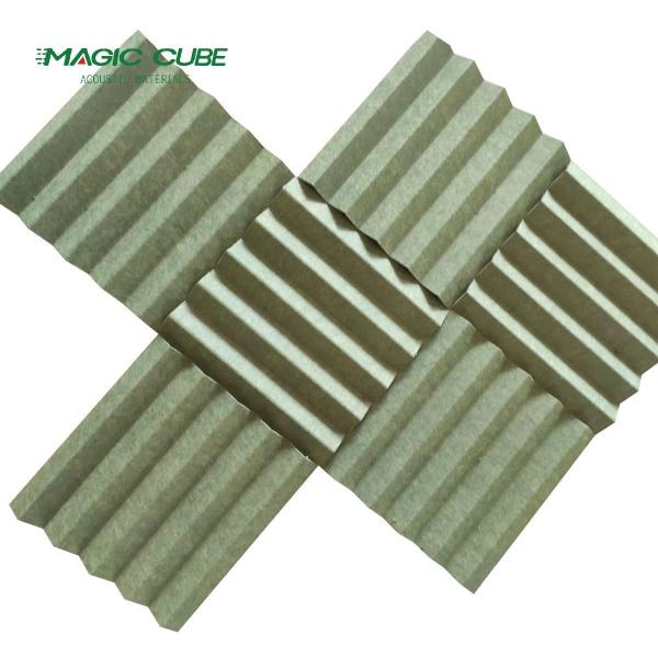 500mm 3D Print Sound Diffuser Polyester Fiber For Multi Function Hall