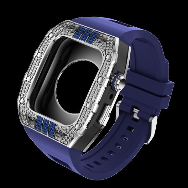 49mm Apple Watch Ultra Carbon Fiber Silver Titanium Case