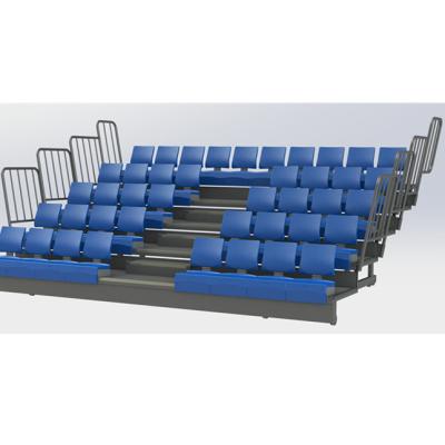 Assento retrátil do Bleacher do banco de aço do HDPE Q235