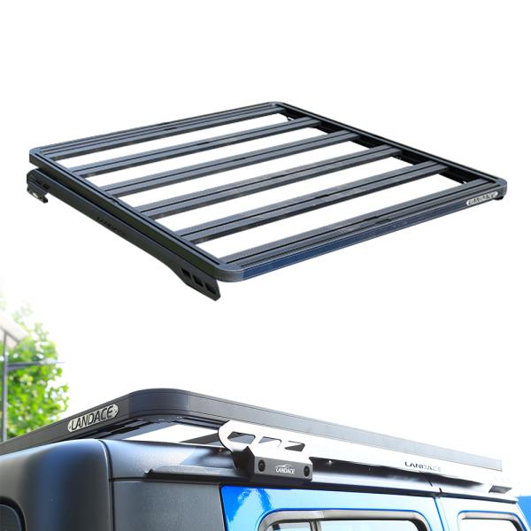 T/T Payment Accepted Customized Rain Gutter Roof Mount Luggage Rack for Jeep JL JT JK
